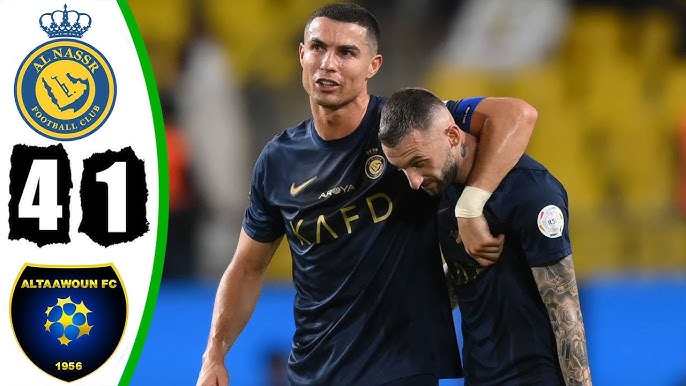 Cristiano Ronaldo khép lại năm 2023 với 54 bàn thắng, Video Highlights Al Taawon 1:4 Al Nassr 2023.12.31 CR7 Khép Lại 2023 Với 54 Bàn Thắng, Saudi Pro League Full Goals Highlights, Video highlights Al Taawon 1-4 Al Nassr, See live result Al Taawon 1-4 Al Nassr, Clip Al Taawon 1-4 Al Nassr highlights, Watch Al Taawon 1-4 Al Nassr all goals highlights, Al Taawon Goals Highlights, Al-Nassr Full Goals Highlights, Clip kết quả bóng đá Ả Rập Xê Út hôm nay, Bóng đá Ả Rập Xê Út, Giải đấu bóng đá Ả Rập Xê Út
